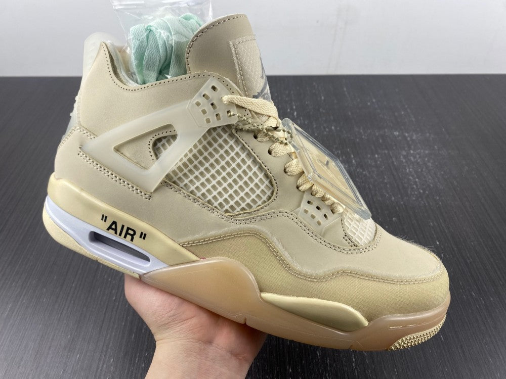 Air Jordan 4 Retro Off-White "Sail"