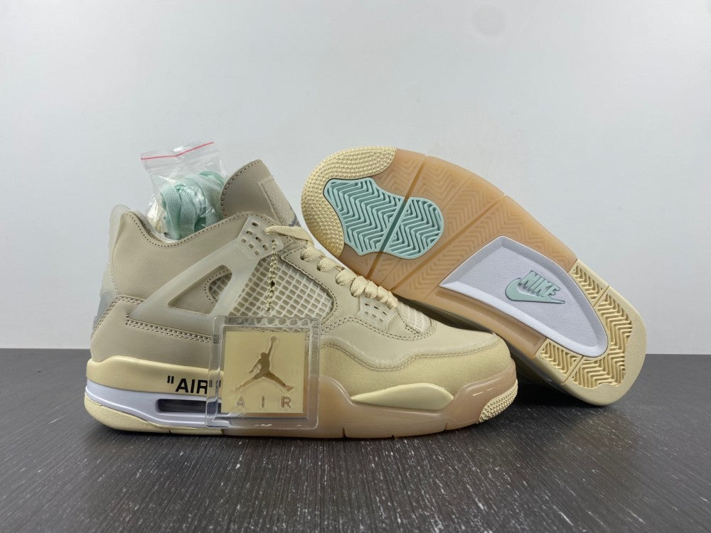 Air Jordan 4 Retro Off-White "Sail"