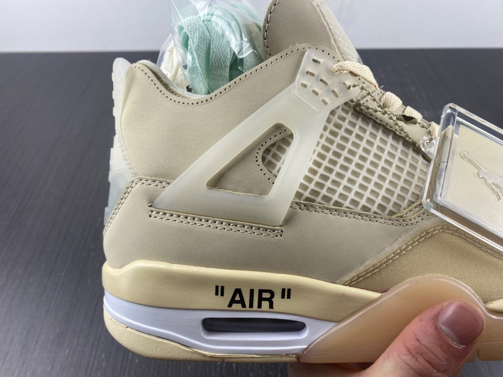 Air Jordan 4 Retro Off-White "Sail"