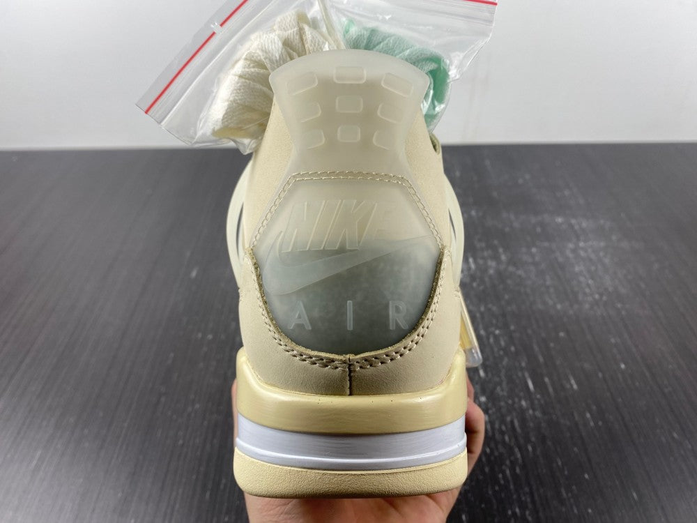 Air Jordan 4 Retro Off-White "Sail"