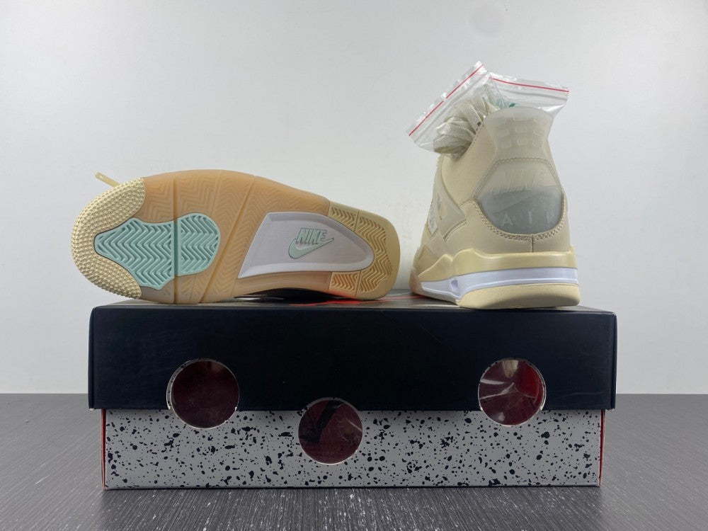 Air Jordan 4 Retro Off-White "Sail"