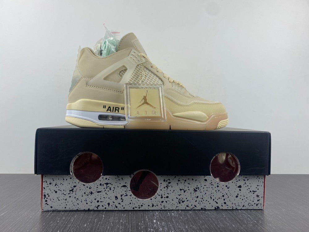 Air Jordan 4 Retro Off-White "Sail"