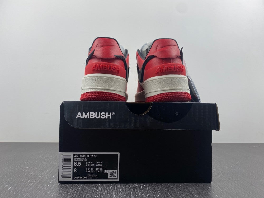 Nike Air Force Low 1 X Ambush "Red"