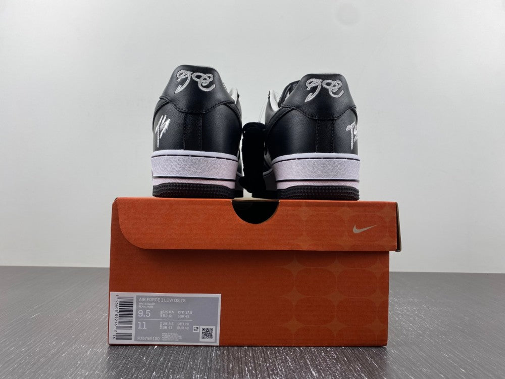 Nike Air Force 1 Low QS "Blackout" x Terror Squad