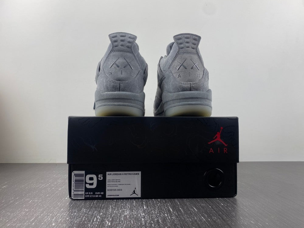 Jordan 4 KAWS x Air Jordan 4 "Cool Grey"