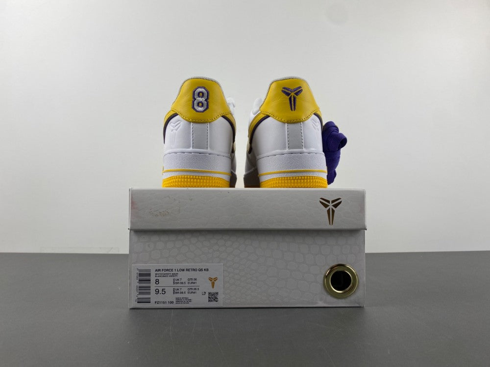 Nike Air Force 1 Low Retro QS Kobe Bryant "Lakers Home"