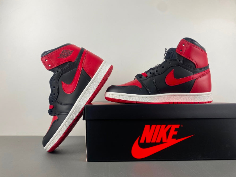 Air Jordan 1 High OG in the "Bred"