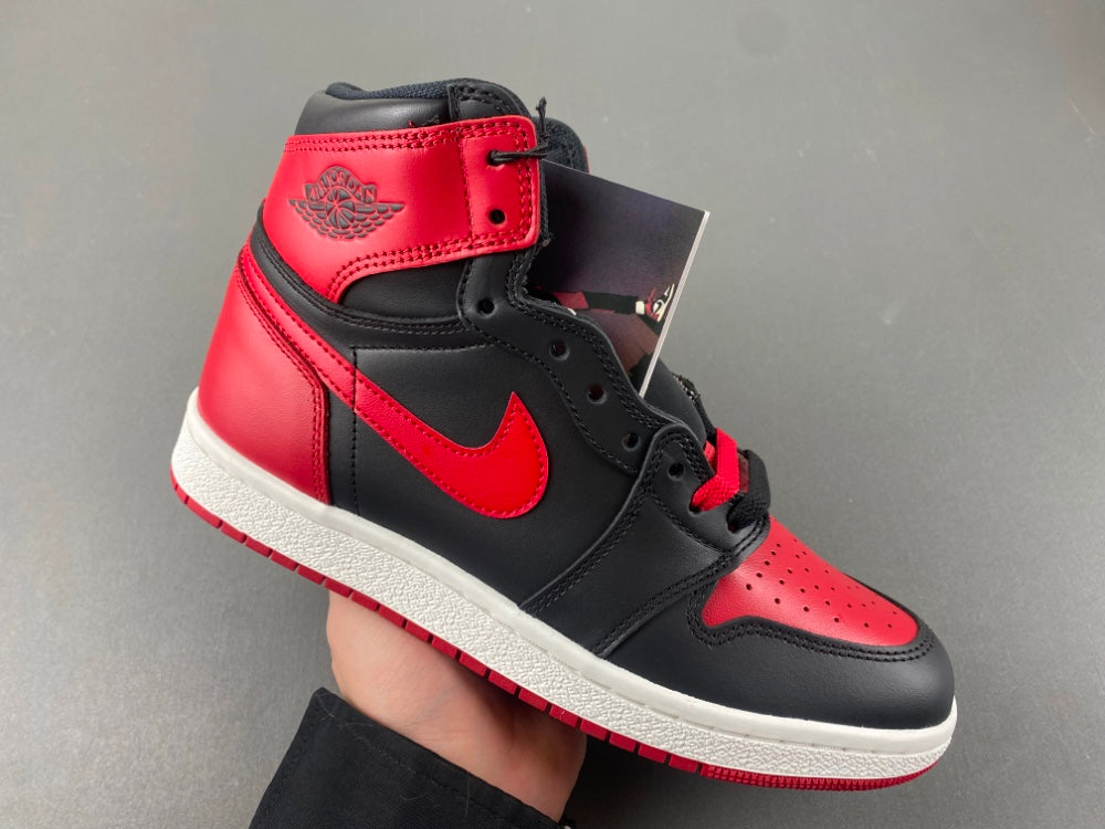 Air Jordan 1 High OG in the "Bred"