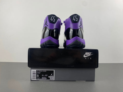 Air jordan 11 Black and Purple
