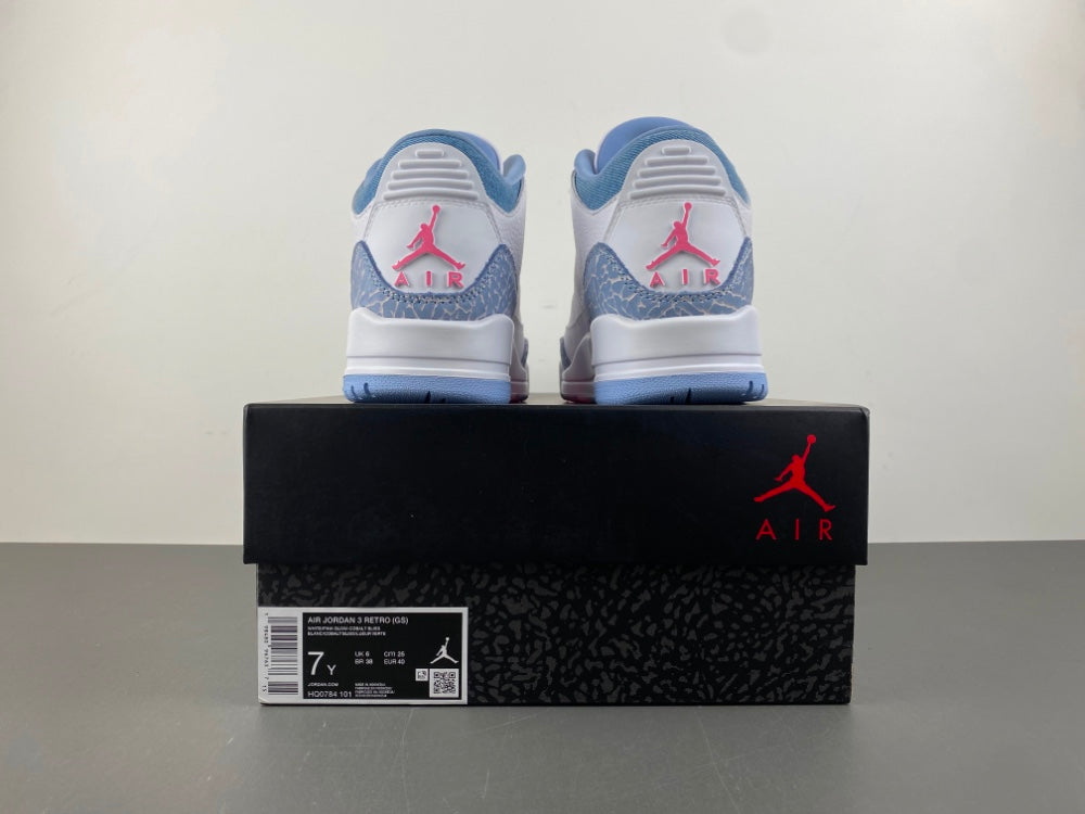 Air Jordan 3 Retro "White Cobalt Bliss"