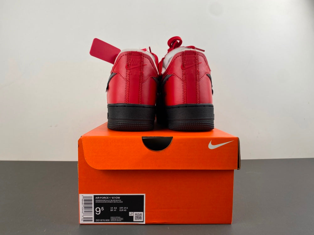 Nike Air Force 1 Low X "Crimson" Off-White