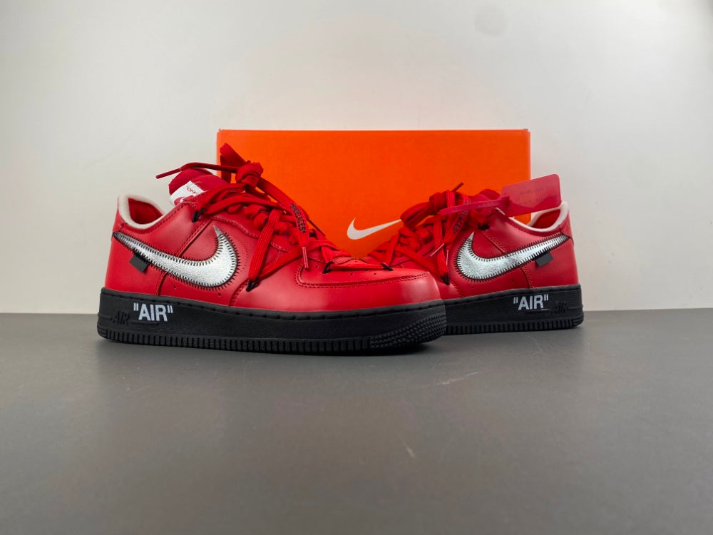 Nike Air Force 1 Low X "Crimson" Off-White