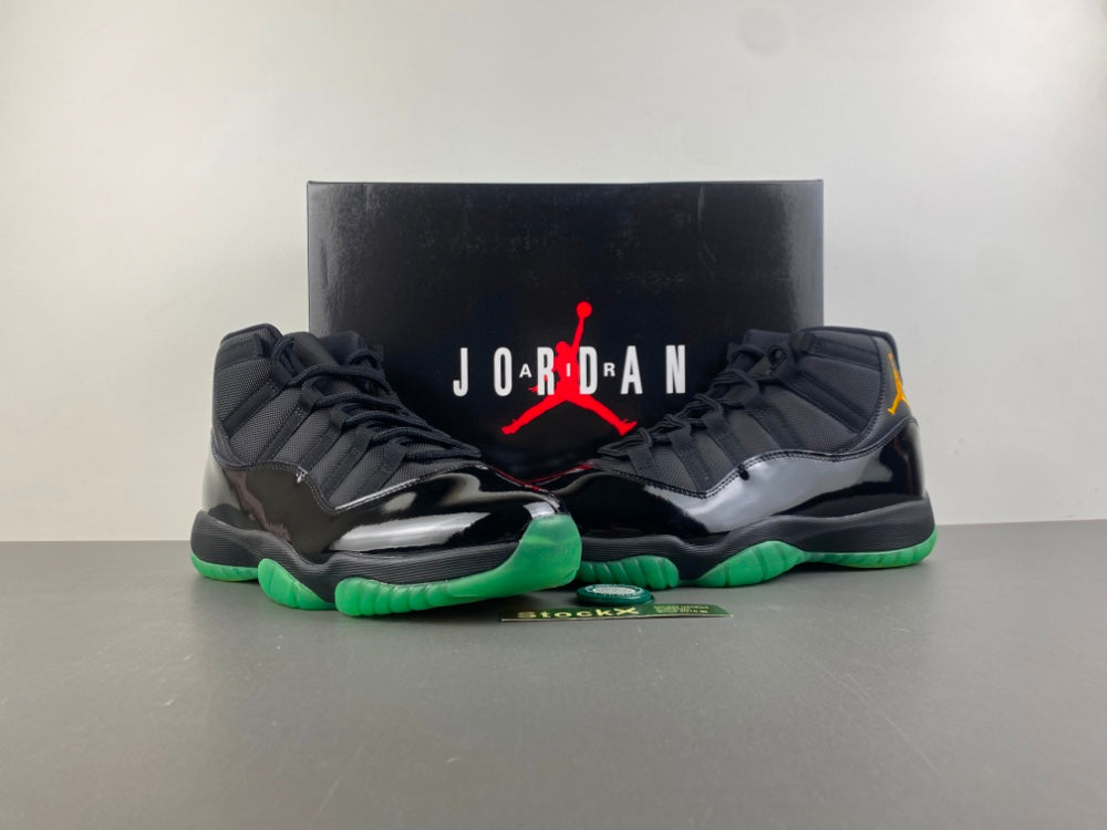 Jordan 11 Retro Blackgrass Green