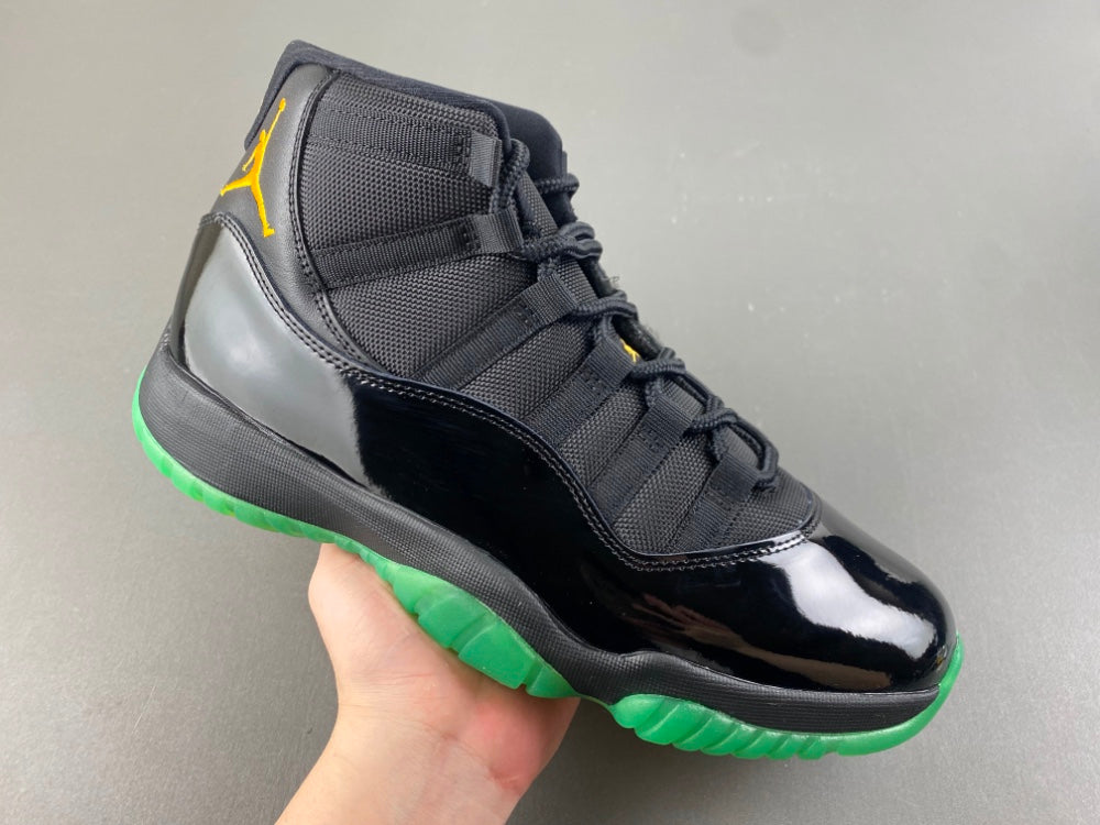 Jordan 11 Retro Blackgrass Green