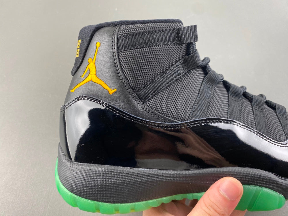 Jordan 11 Retro Blackgrass Green