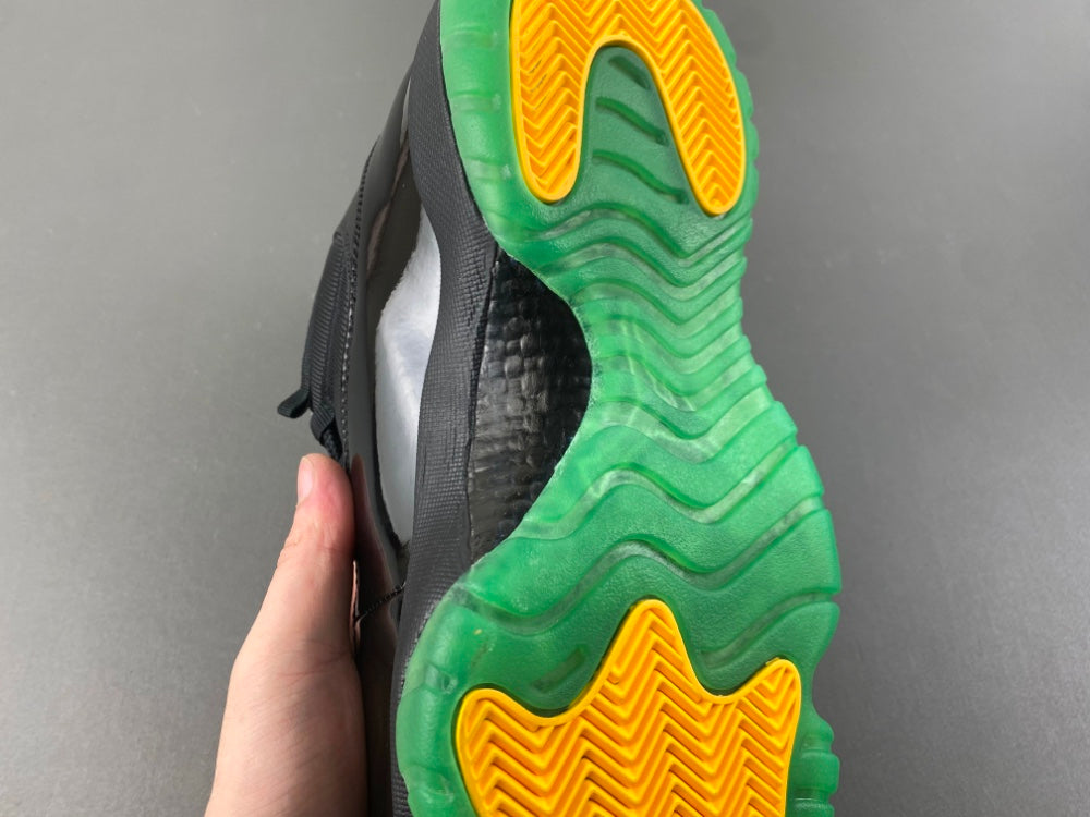 Jordan 11 Retro Blackgrass Green