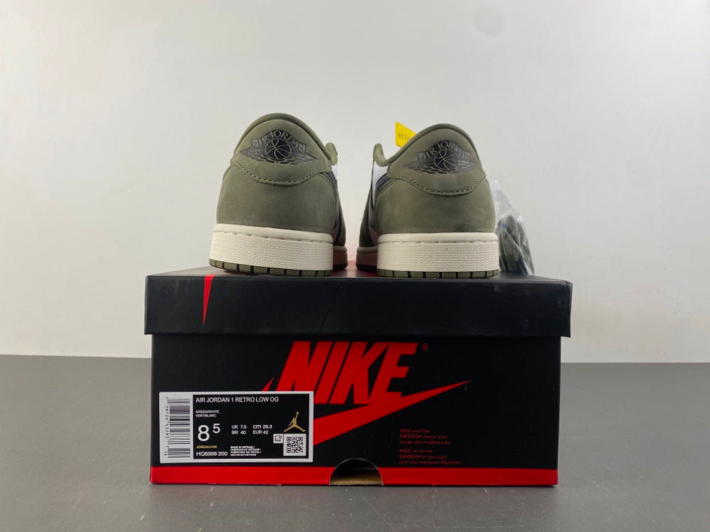 Air Jordan 1 Low OG "Mid-Olive"