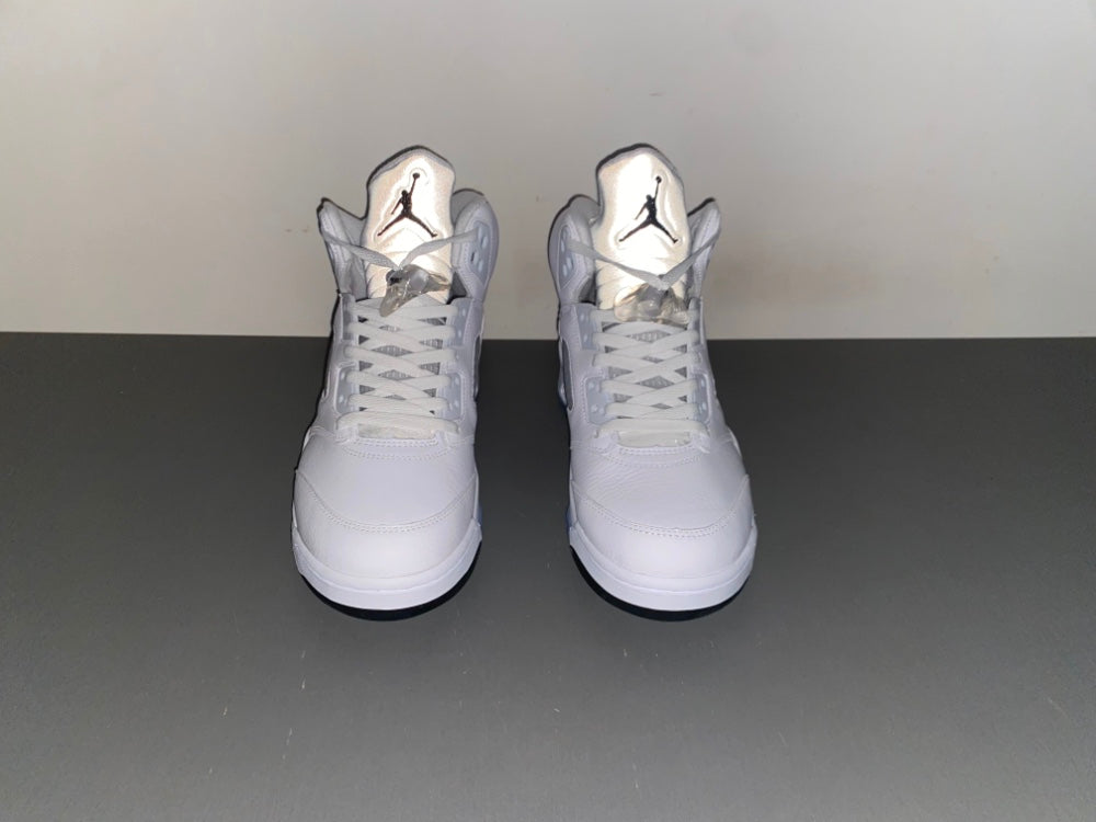 Air Jordan 5 Retro "METALLIC WHITE"