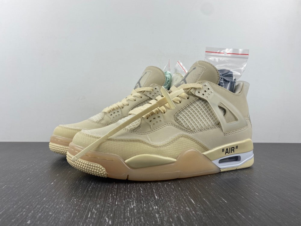 Air Jordan 4 Retro Off-White "Sail"