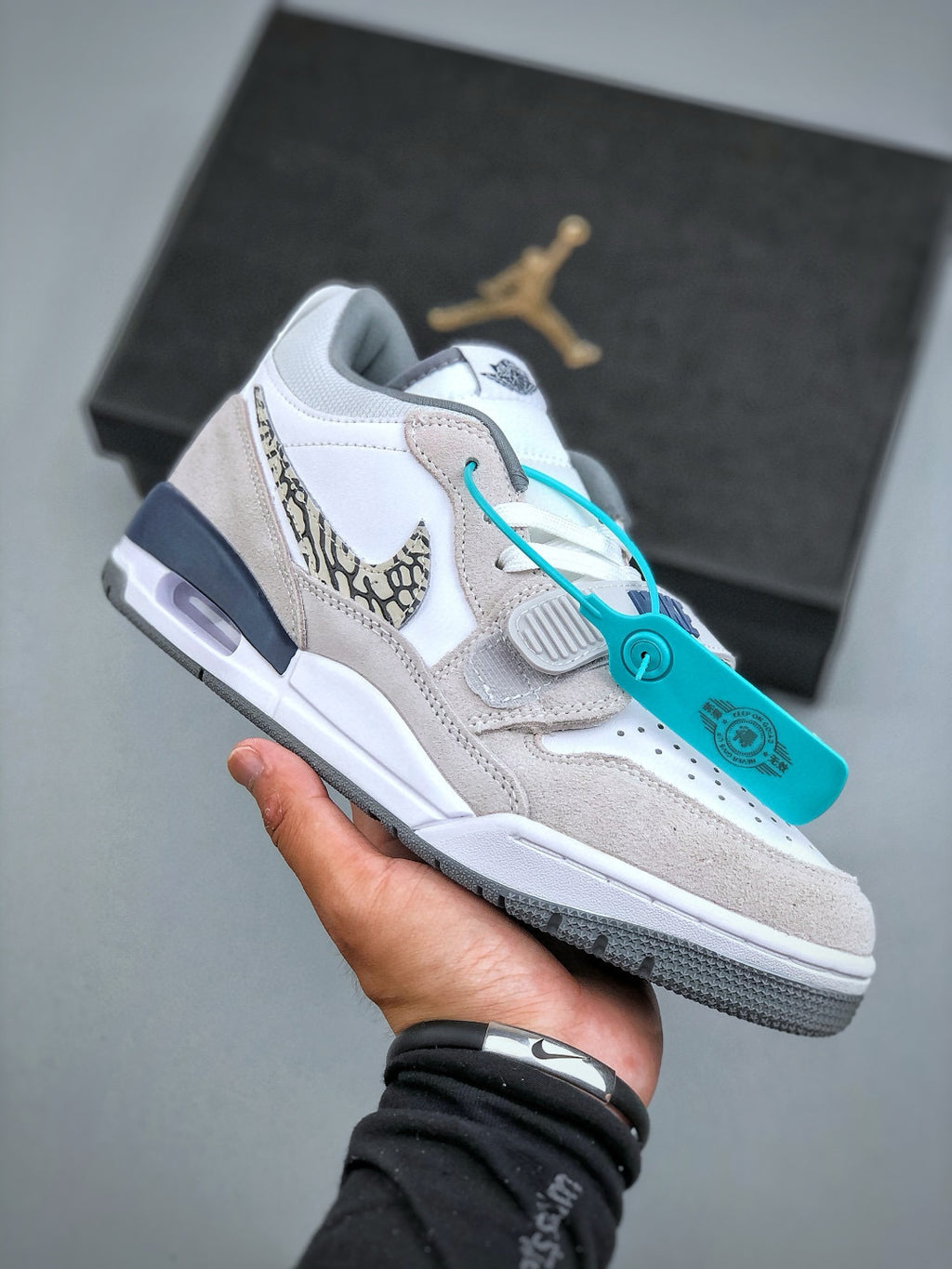 Jordan Legacy 312 Low "Elephant Print Swoosh"